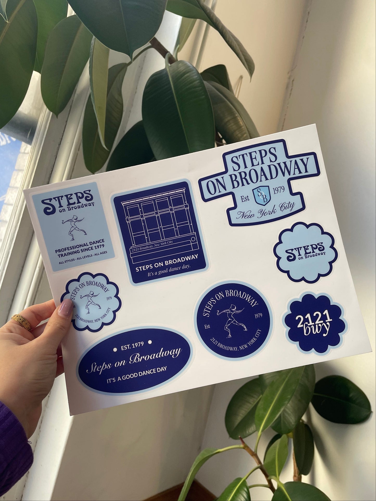 Steps on Broadway Sticker Packs