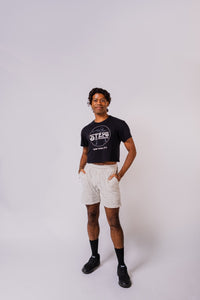 Steps Crop T-Shirt