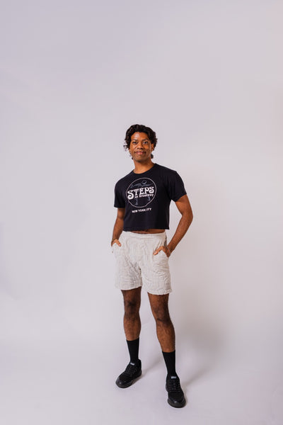 Steps Crop T-Shirt