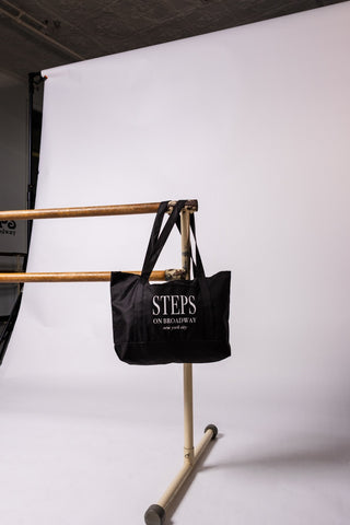Steps on Broadway Zippered Tote Bag
